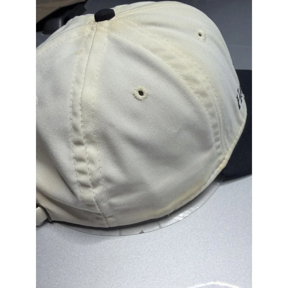 90s United Airlines Hawaiian Open Hat PGA Golf Logo Leather Strap  Pineapple